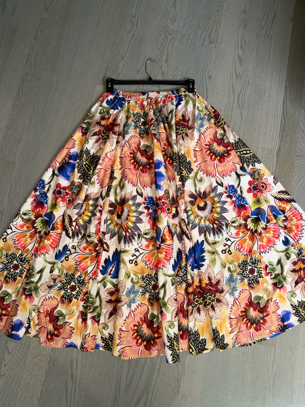 Calypso St. Barth Multicolor Floral Circle Skirt
